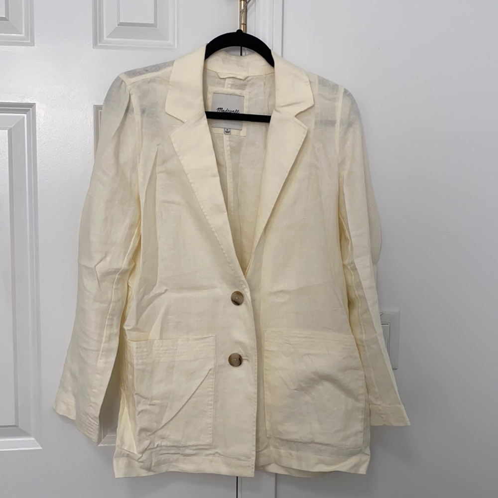 Linen blazer